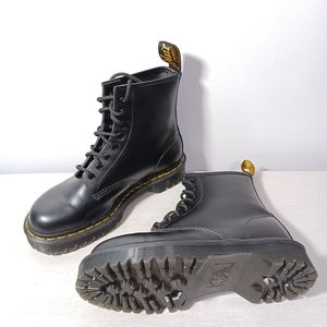 Dr. Martens Doc Martens AirWair 1460 Bex Smooth Leather Boot in Black Size 8